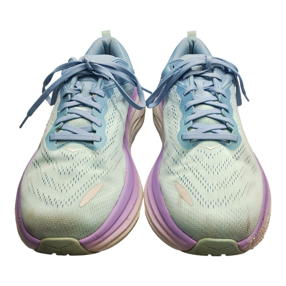Hoka One One Bondi 8 Running Shoes Womens 10.5D Wide Max Cushioned 1127954 ABSO - Picture 1 of 10